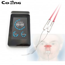 Rhinitis Sinusitis Nose Therapy Device Cure Hay Fever Low Frequency Pulsed Laser Therapeutic Massage Cleaning Rhinitis Sinusitis Nose Therapy Device Cure Hay Fever Low Frequency Pulsed Laser Therapeutic Massage Cleaning
